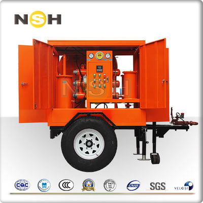 Ultra-High Voltage Trailer-Mounted Transformer Oil Filtration System 550KV-800KV Insulating Oil Treatment