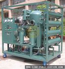 Vacuum Transformer Oil Regeneration Plant , 3000Liters / Hour Transformer Oil Filtration Machine