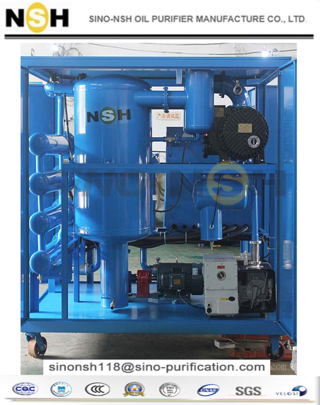 12000L / H Customized Type Transformer Oil Purifier Machine Double Stage Filter Plant