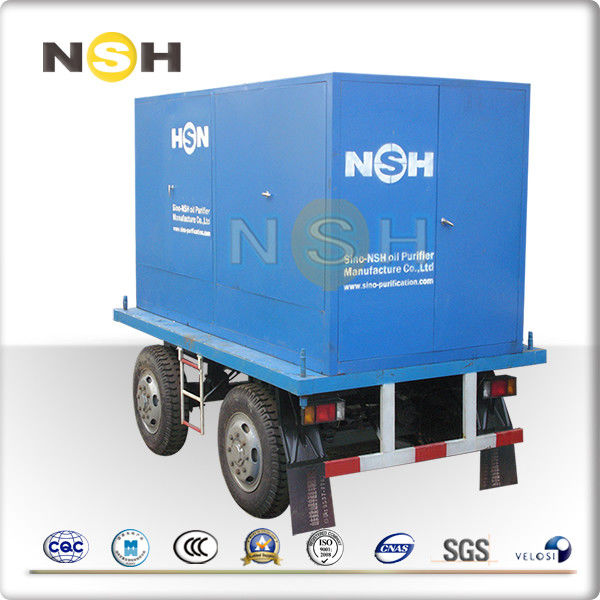 Trailer-Mounted Double-Axle Insulation Oil Purifier Water Gas Removal Cargo Transformer Treatment