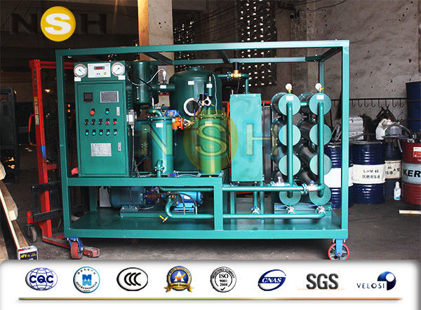 Vacuum Dielectric Transformer Oil Filtration , Regeneration Transformer Oil Filtration Plant