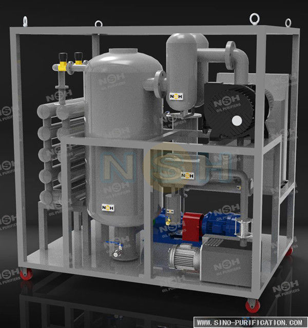 Waste Insulation Oil Dehydration Recycling Plant Oil Treament Oil Purification Oil Regeneration Vacuum Oil Purifier