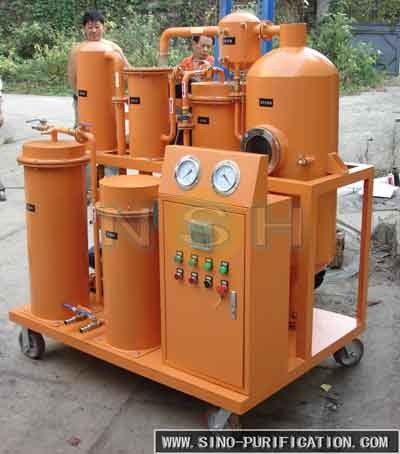 Power Station Hydraulic Vacuum Oil Purifier Lubricant Oil Purification Equipment