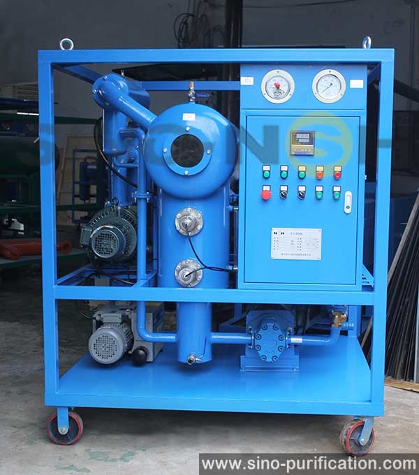 18000LPH Dehydration Degassing Filtering impurities Transformer Oil Purifier Model VFD