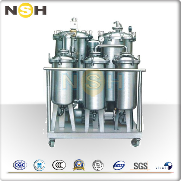 380V Vacuum Lube Oil Purification System / Waste Lubricant Oil Recycling Plant