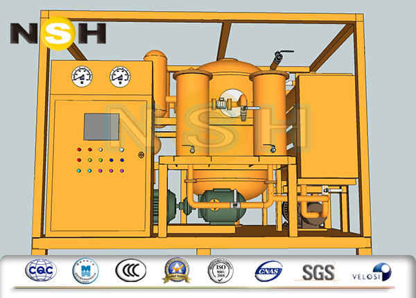 Low Noise Oil Regeneration Transformer Oil Filtration Above 110KV With Easy Handling