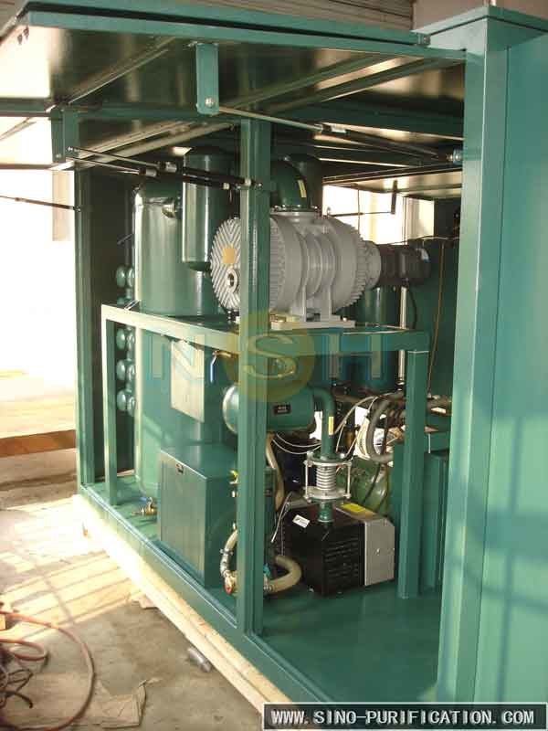 Explosion-Proof Large Capacity 1800L/H Two Stage Vacuum Transformer Oil Purifier